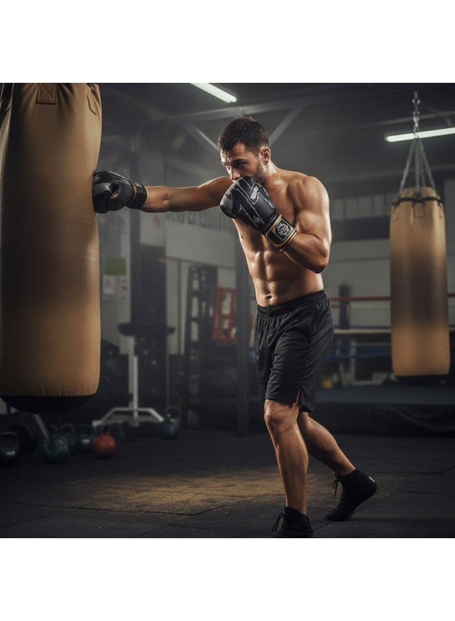 Spall Professional Boxing Gloves For Strong Punches Sparring And Kickboxing Fighting Punch Bag Workout Muay Thai And Training - Image 4